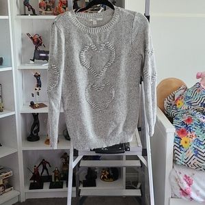 Lauren Conrad Gray Sweater